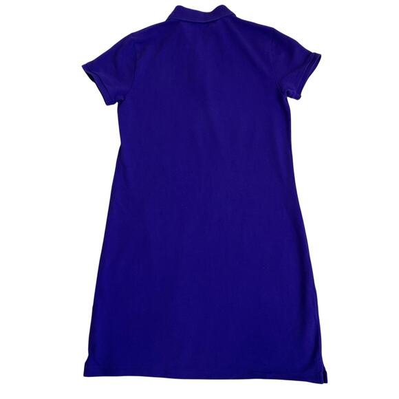 Polo Ralph Lauren Sz M The Mesh Mini Dress in Dark Violet Purple Tennis Preppy - Picture 14 of 16